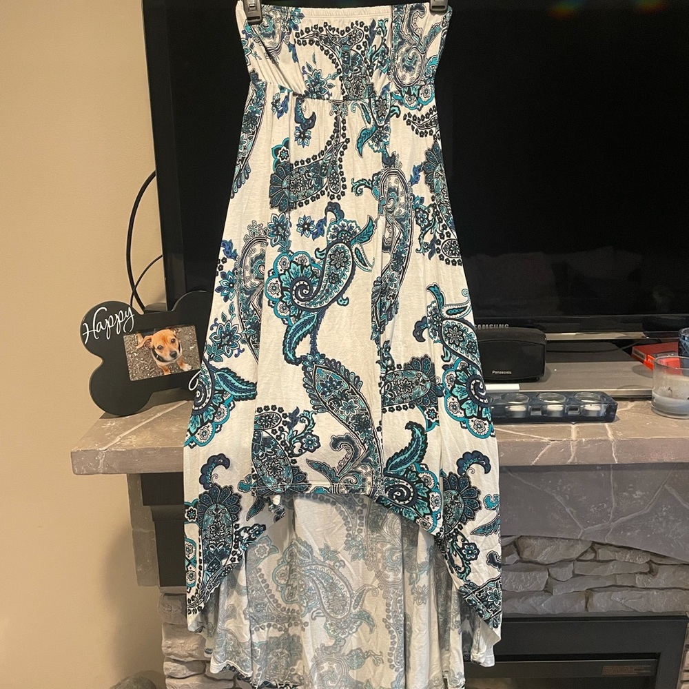 Lascana for Venus High Low Strapless Dress